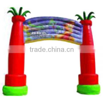 birthday inflatable coconut tree rainbow arch