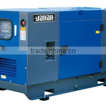 Yanan Hclass water-cooled silent type diesel generating sets powered by kubota engine