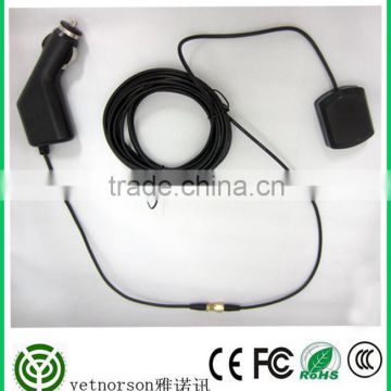 high gain active car charge gps antenna sma connector in china