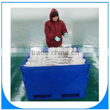 1000ltr larger size Insulated cool bins, Plastic Fish Box For Fishing Vessel