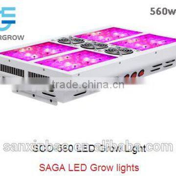 LED grow lights keep your grow room cool, around 78F , save energy. Saga Sco-416w