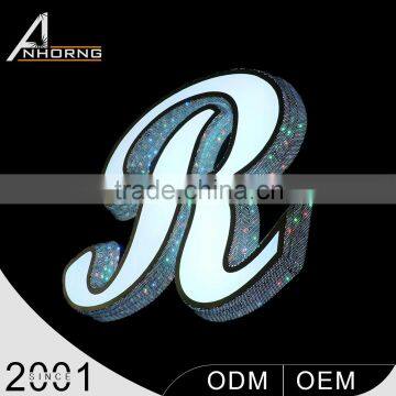 New Design Top-Grade Raw Material Smooth Line 3D Letter Both Indoor And Outdoor