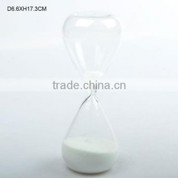 different shaped transparent/decorative glass sand clock for supermarket /centrepiece                        
                                                Quality Choice