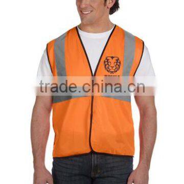 Personalized Solid Polyester Tricot Mesh Vest
