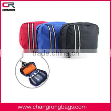 Waterproof Functional hanging toilet Bag,travelling wash cosmetic sorting storage Bag