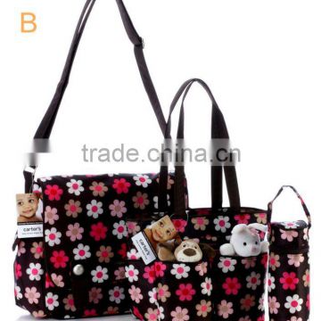 Multifunational Fashion Mommy/Mom/Baby Bags, 600D Oxford Summer Style Organiser Diaper Bags