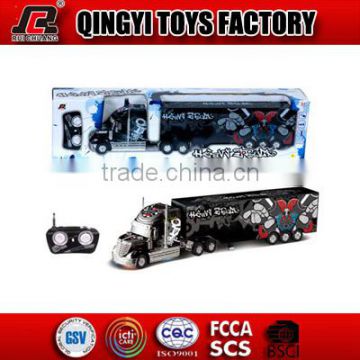 Hot !RC products RC container truck 1:32 6CH RC Heavy Truck
