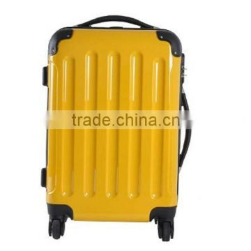 cheap ABS and PC trolley luggage case