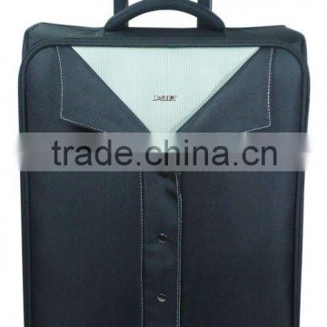 Polyester Wheeled Ladies Suitcase Rolling Luggage Green D216S120005