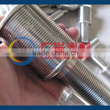 high quality Johnson screen nozzle / water&gas strainer pipe