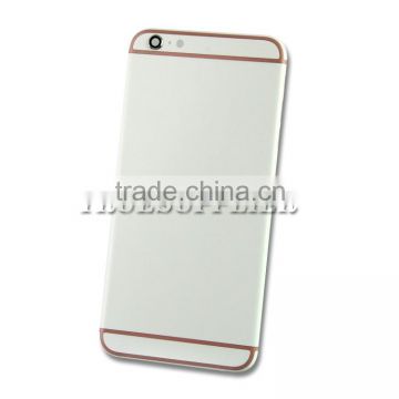Callan trading new product shiny housing for iphone 6s plus white back housing with pink line