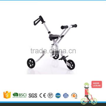 2016 Latest 3 PU Wheel Folding Bikes For Carrying Baby