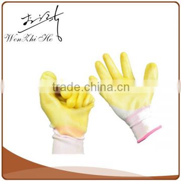 Nitrile Rubber Coated Plain Style Workgloves For Protection