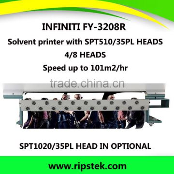 Advertising Equipment INFINITI SOLVENT PRINTER FY-3208R WITH SPT1020/35PL/510/35PL/50PL PRINTHEAD