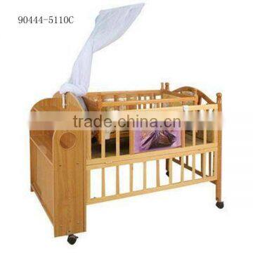 wooden bed new born baby bed wooden baby bed 90444-5110C