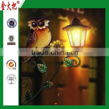 Wholesale high quality metal owl animal decoration