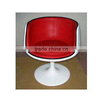 Leather Cup Shaped Chair for Sale