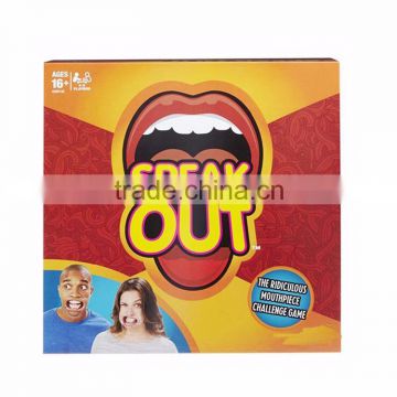 2016 unique family christmas gifts indoor board game speak out