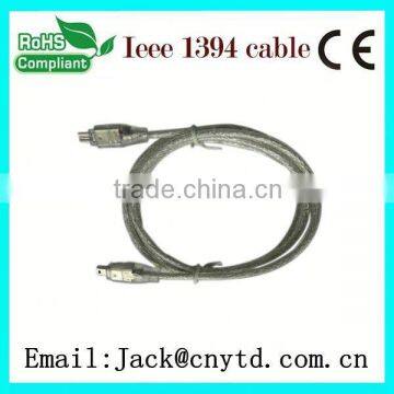 2013 New 4 pin to 4pin firewire ilink cable