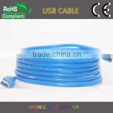 Blue usb 3.0 micro b cable