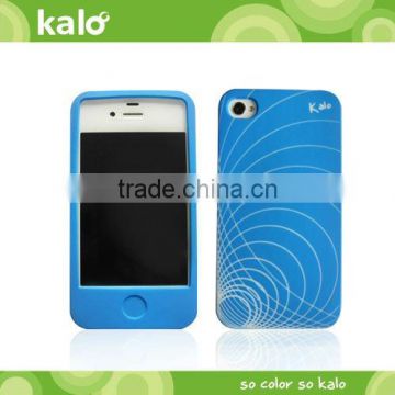 mobile phone silicone case for iPhone 4S