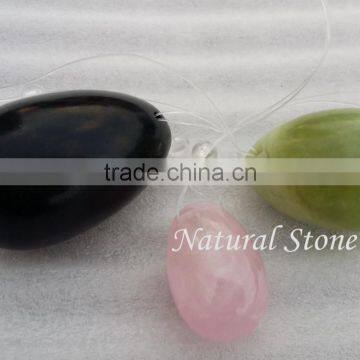 100% natural jade eggs only polished yoni eggs kegel eggs gemstone eggs sex toy