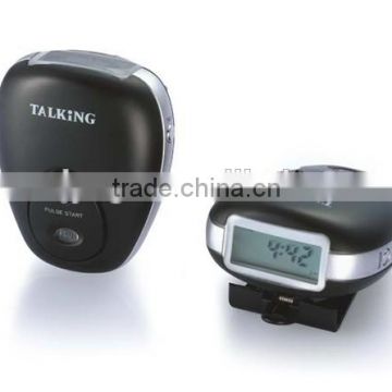 [Handy-Age]-Talking Pedometer with Pulse Meter (HC1600-017)