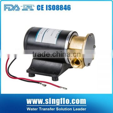 Singflo12v impeller water pump for oil