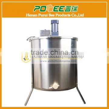 High refined Stainless steel 6 frames electric Honey extractor for beekeeping