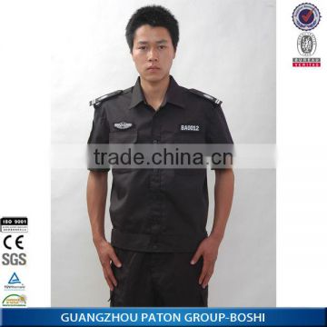 Security Uniform for Men, Factory Price Customized Security Guard Uniform Design B044