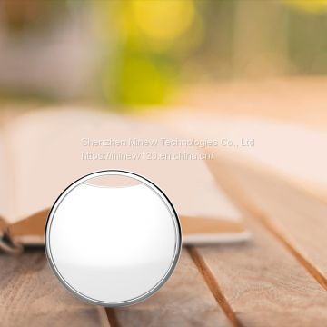 Small round BLE ibeacon bluetooth beacon with key ring Minew D15N