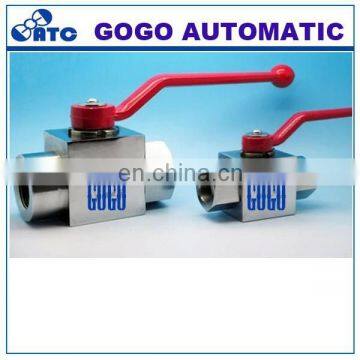 YJZQ-N high pressure hydraulic ball valve