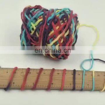 Supply high quality top 2.5NM/1 acrylic Iceland fancy knitting yarn