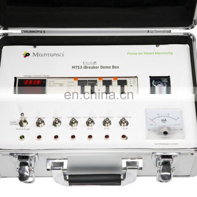 Smart 1P 2P 20a 32a 63a switch control box with power monitor