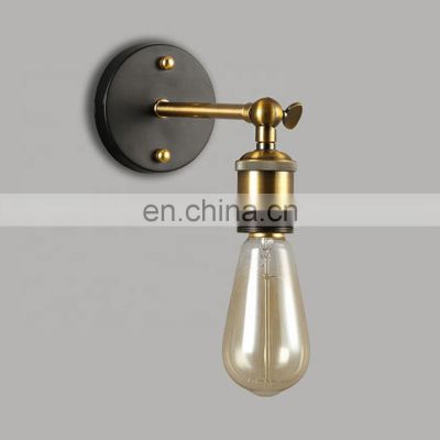 Simple Design Decorative Iron Wall Lamp E27 Nordic Modern Wall Lamp