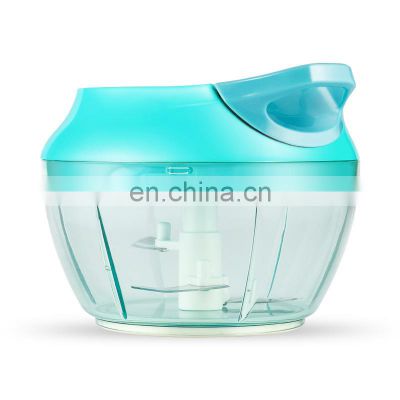 Hot Selling Manual Mini Quick Food Vegetable Salad Chopper For Kitchen
