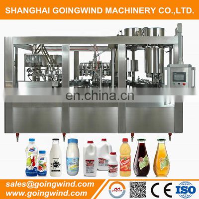 Automatic bottling filling machine liquid auto plastic bottle jar 3 in 1 packing machinery packaging line cheap price for sale