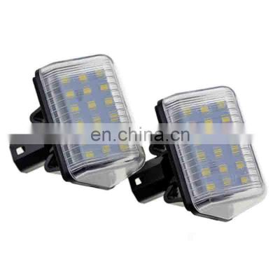 Auto parts 2Pcs 12V 18 LED License  Plate Light Number  Lamp Fit For Mazda CX5 CX7 Speed6 ut