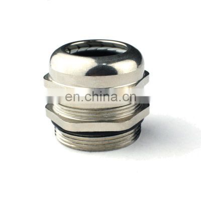 M30 Atex Metric Type Electric Thread Brass Metal Cable Gland Connection