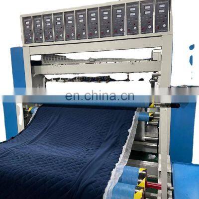 Customized Roller Pattern Textile Continuous Ultrasonic Quilting Machine