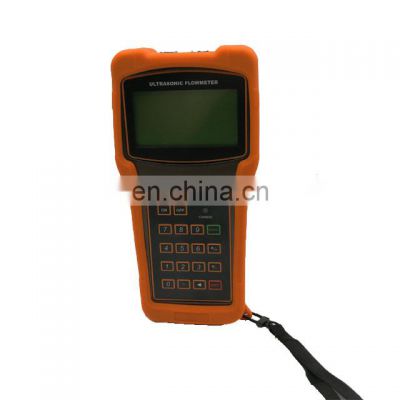 Taijia Handheld portable ultrasonic water flow meter with clamp on sensors tuf-2000h ultrasonic flowmeter