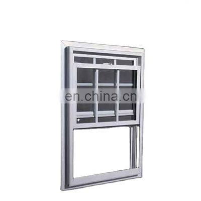 2021 new American style white frame PVC up and down window can be used as screen window