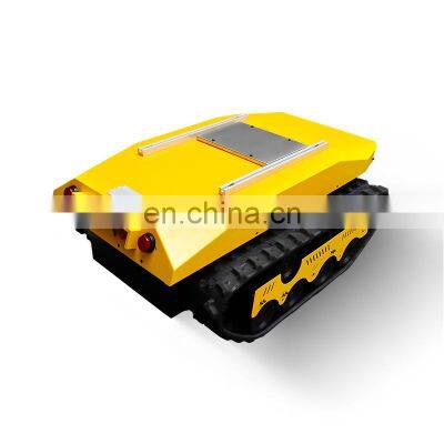 agricultural track military equipment snow removal vehicle robot chassis
