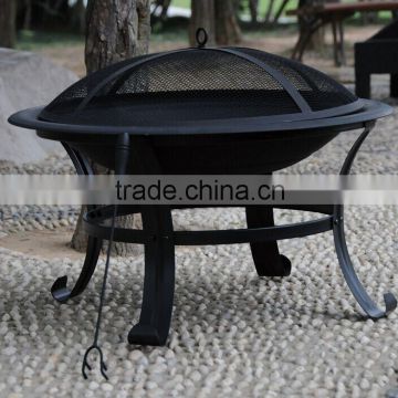 22.5inch Folable Portable Iron Cast Outdoor Fire Pit fire bowl