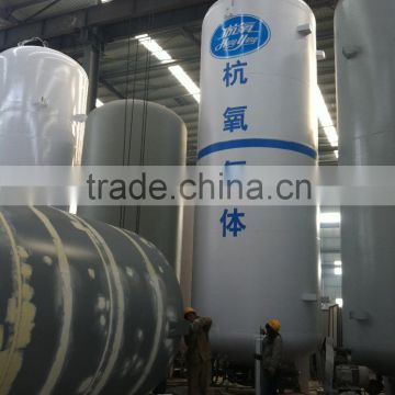 Factory Offer ASME Code Industrial Gas Storage Tank Liquid Oxygen Storage Tank Cryogenic Chemcial Gas Storage Tank