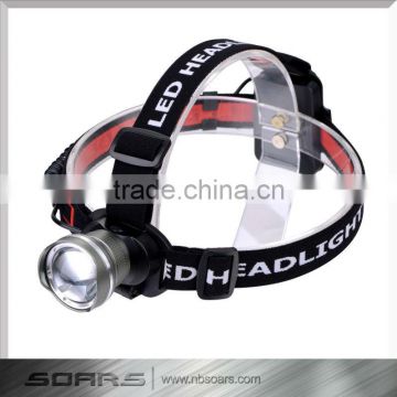 NS526 High Power Cree T6 zoomable Headlamp with 3AAA battery