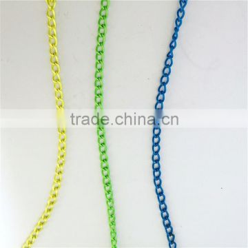 thin colorful basic decorative chains