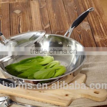 Chuangsheng stainless steel cookware for fry vegetables