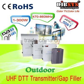 200W outdoor uhf dvb-t and isdb-t transmitter