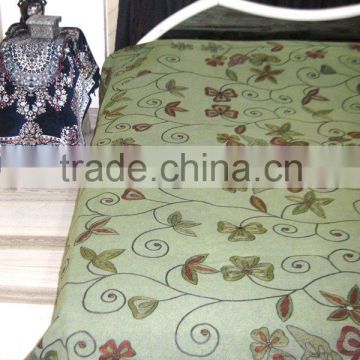 Ethnic Designer Embroidered King Size Bed Spread/Tapestry With Thread Work ,wholesale bedspreads, handmade